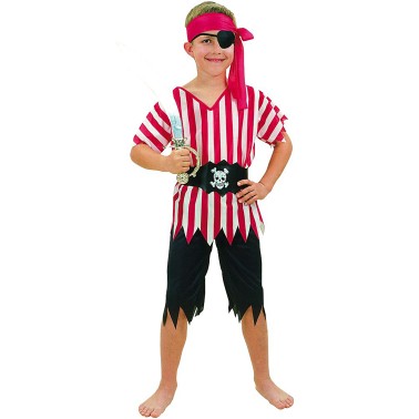 Fato Pirata das Riscas Menino