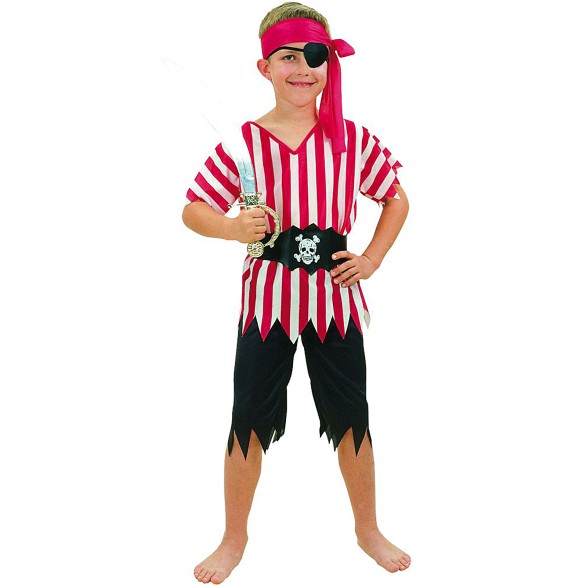 Fato Pirata das Riscas Menino