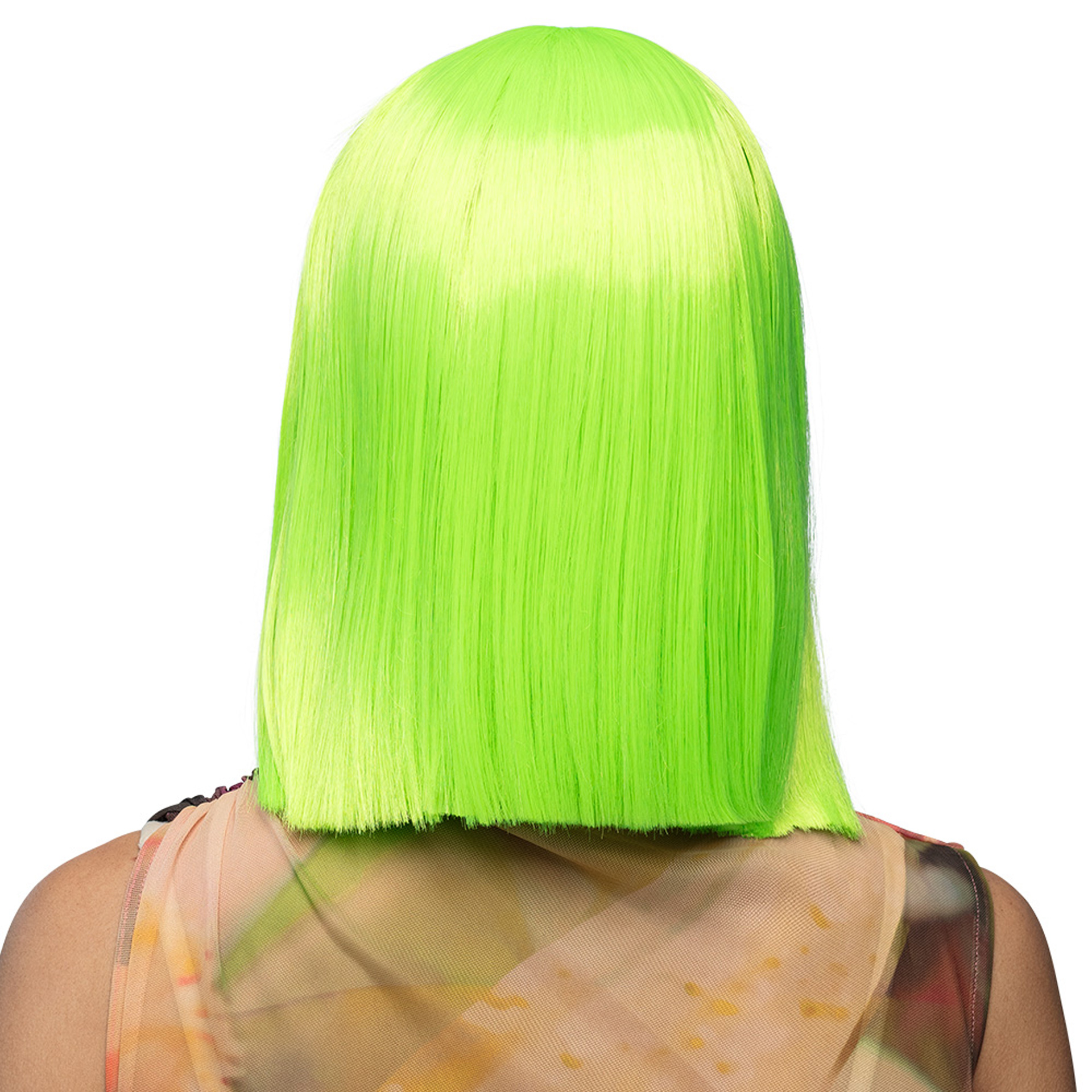 Peruca Verde Neon Dance
