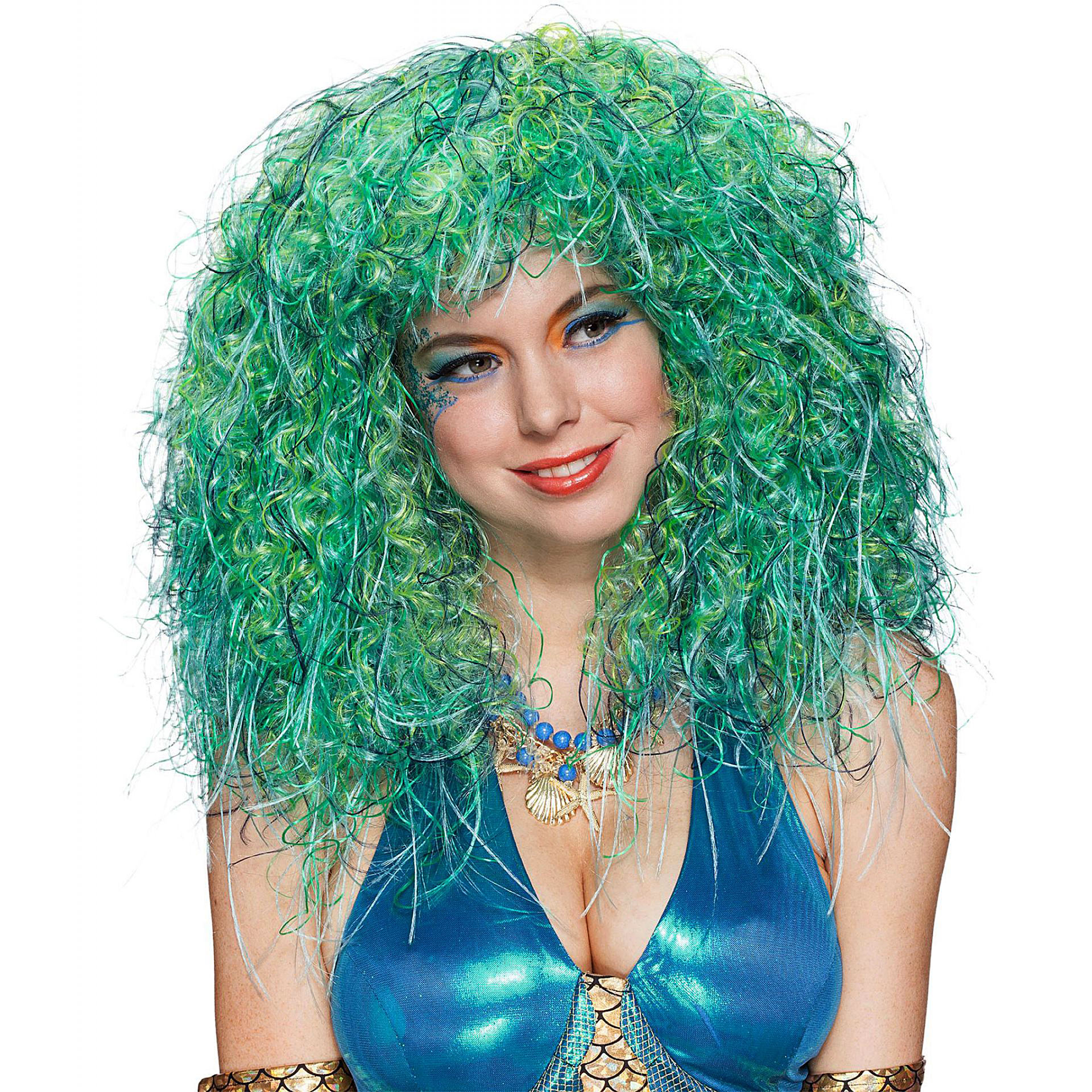 Peruca de  Sereia