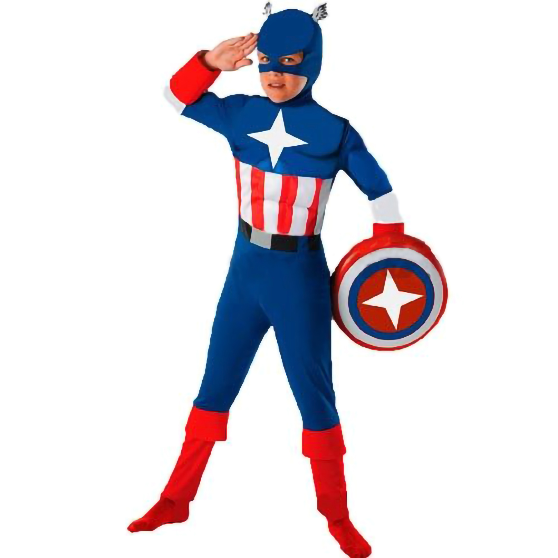 Fato Capitão Americano Infantil