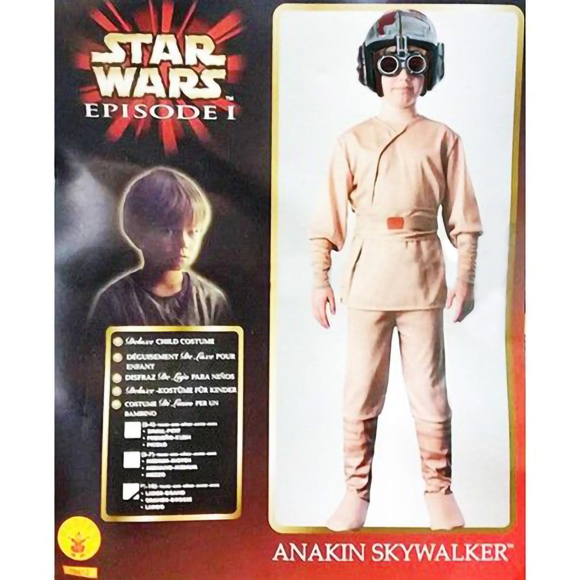 Fato Anakin Star Wars