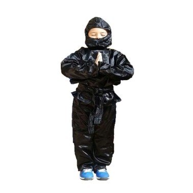 Fato de Black Ninja Fato de Black Ninja