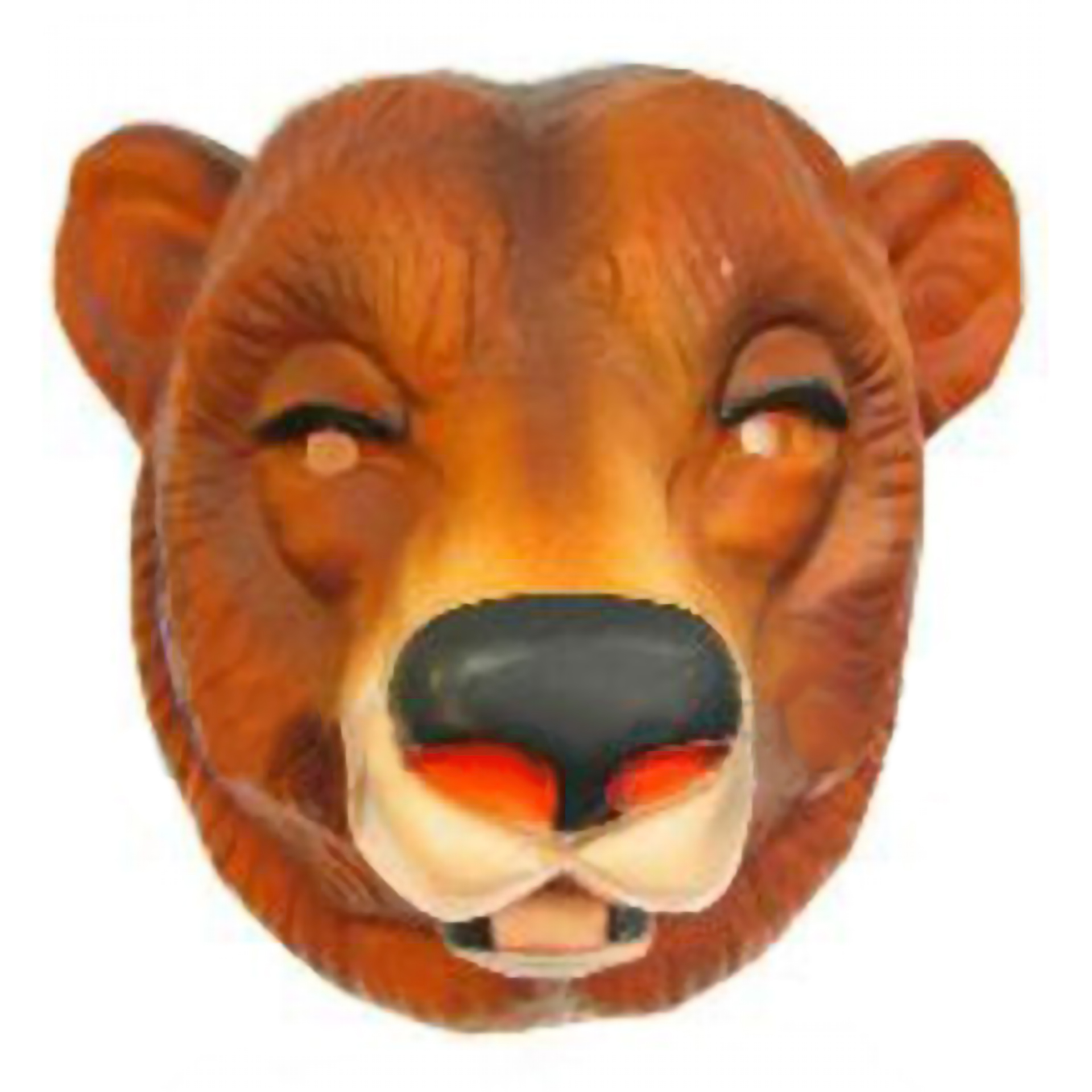 Máscara Urso castanho
