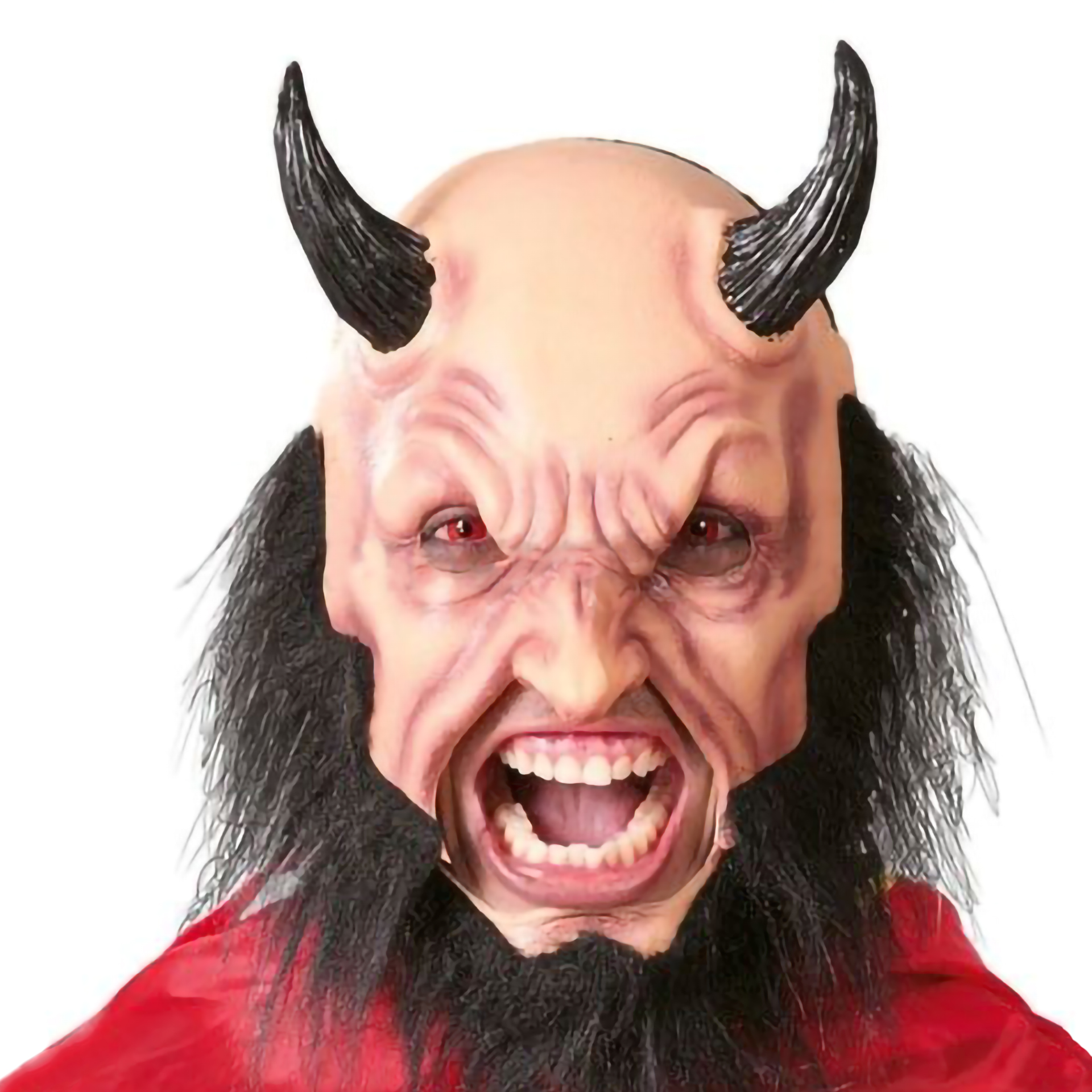 Máscara Diabo com Barbas