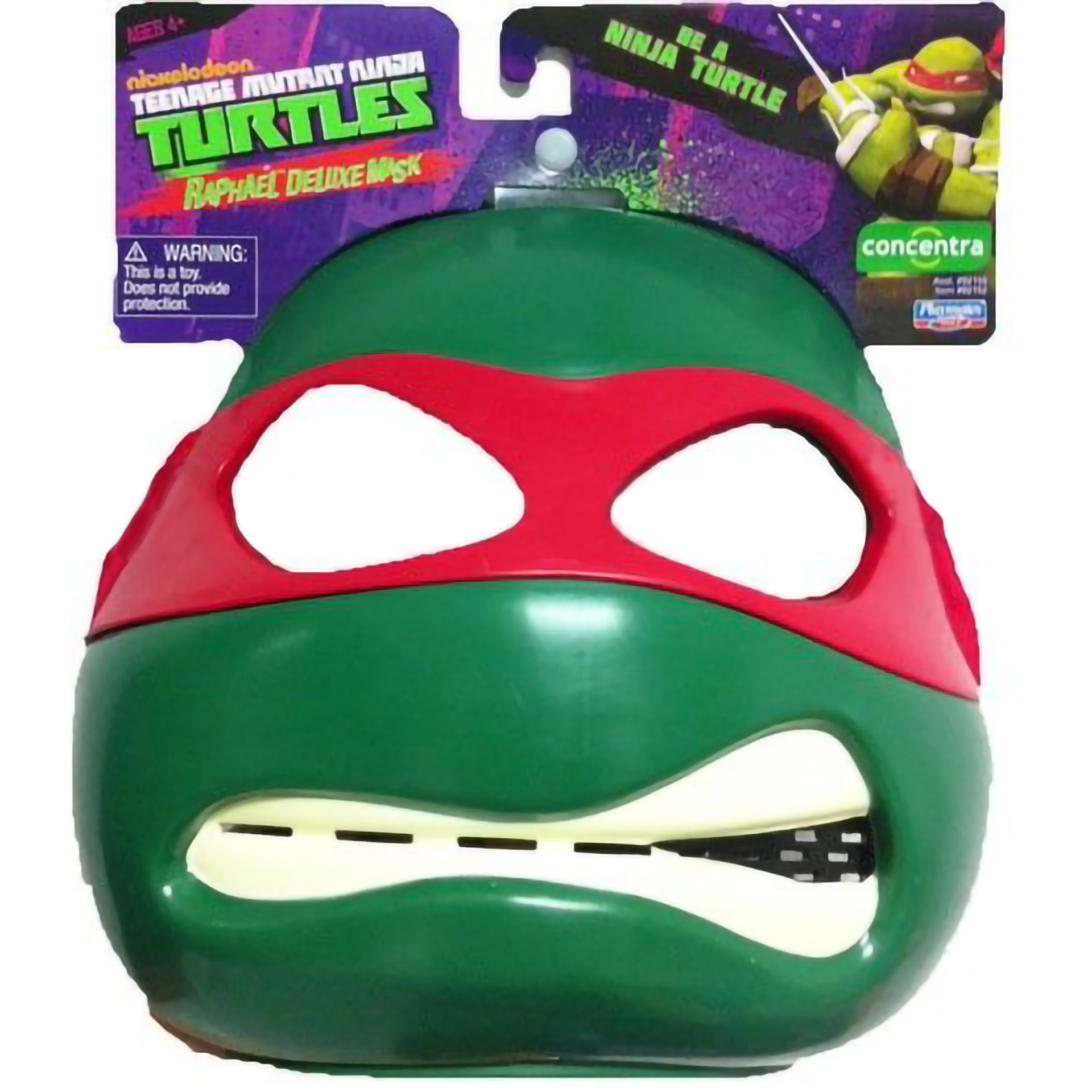 Máscara Tartaruga Ninja Raphael
