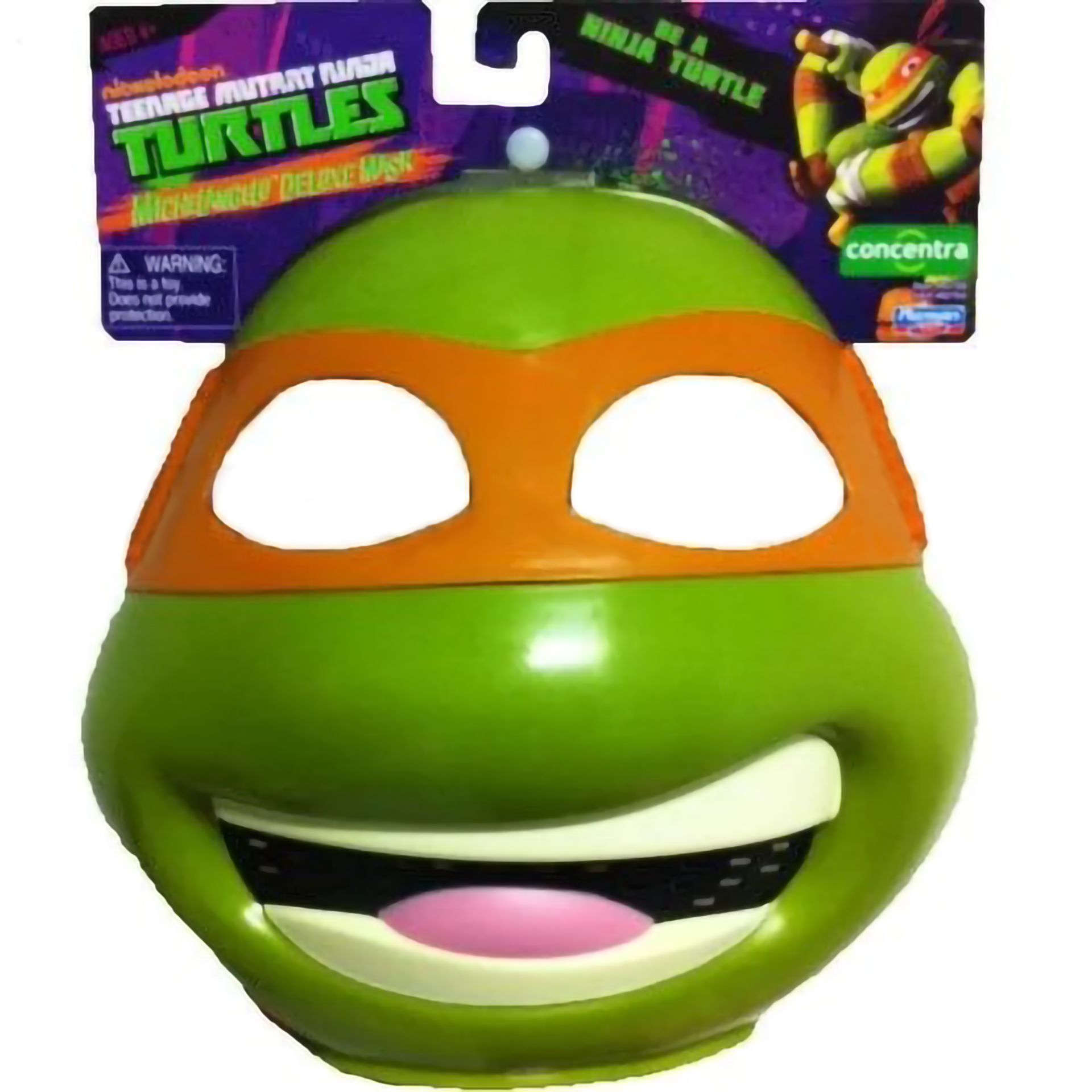 Máscara Tartaruga Ninja Michelangelo