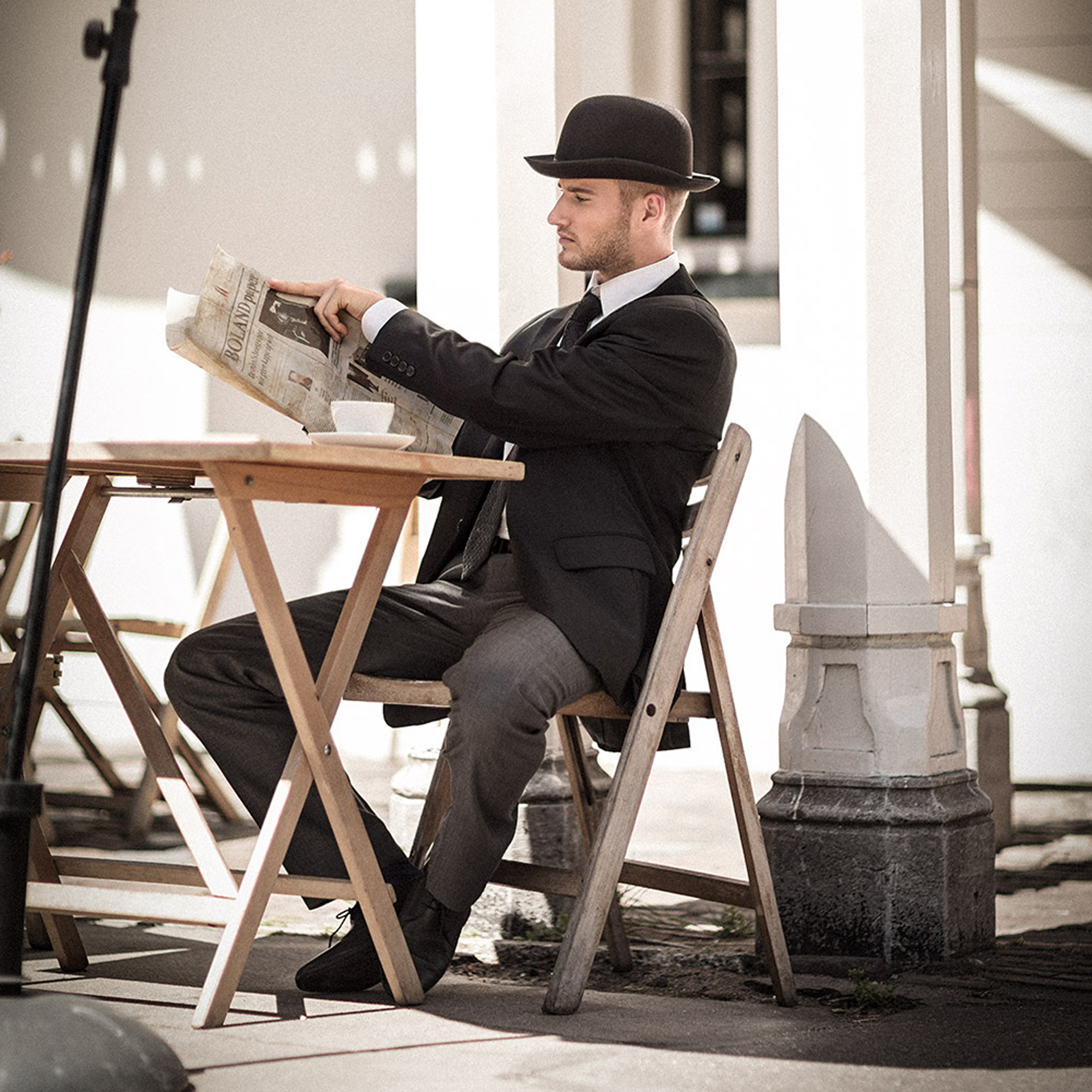 Chapéu de Côco em feltro