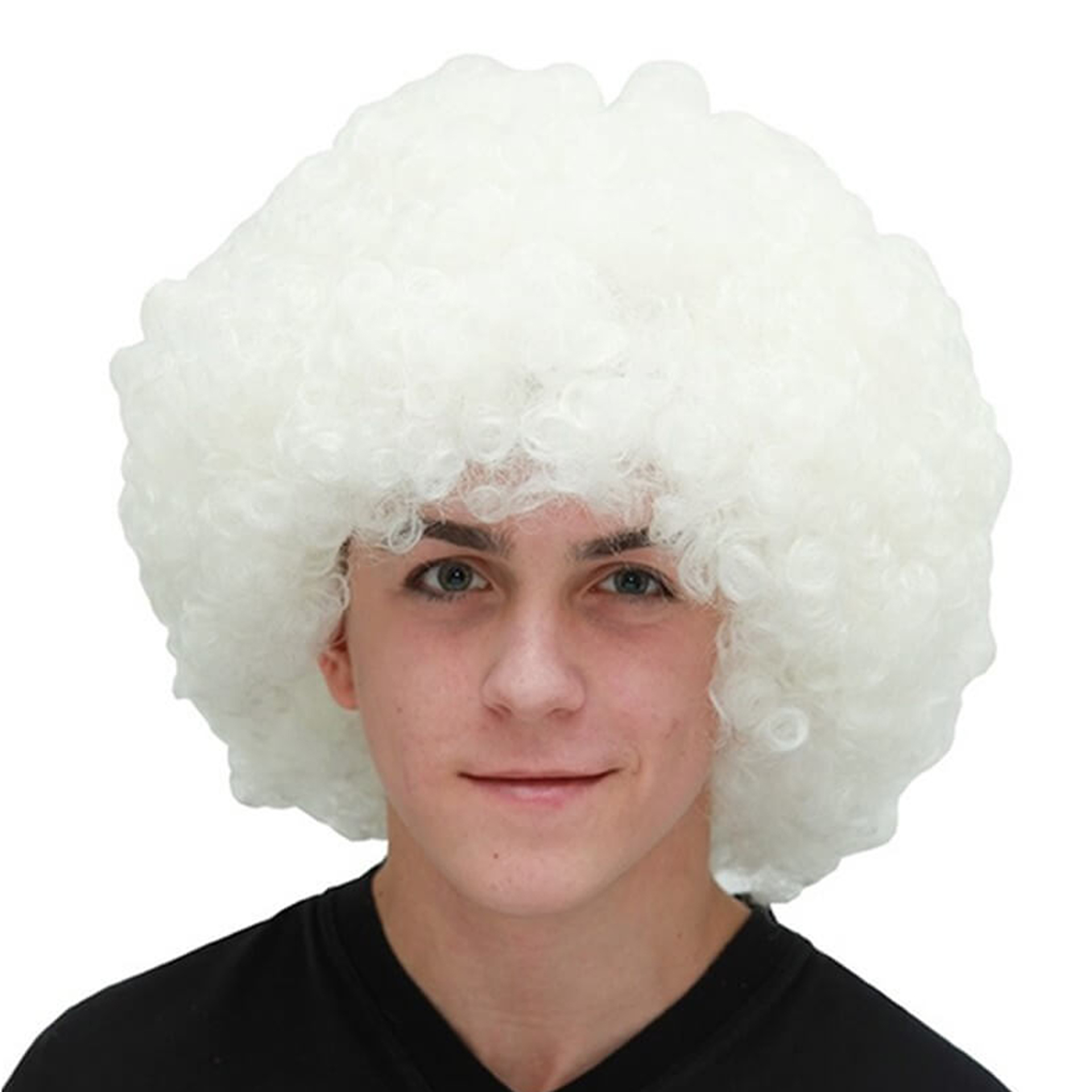 Peruca Afro Fosforescente