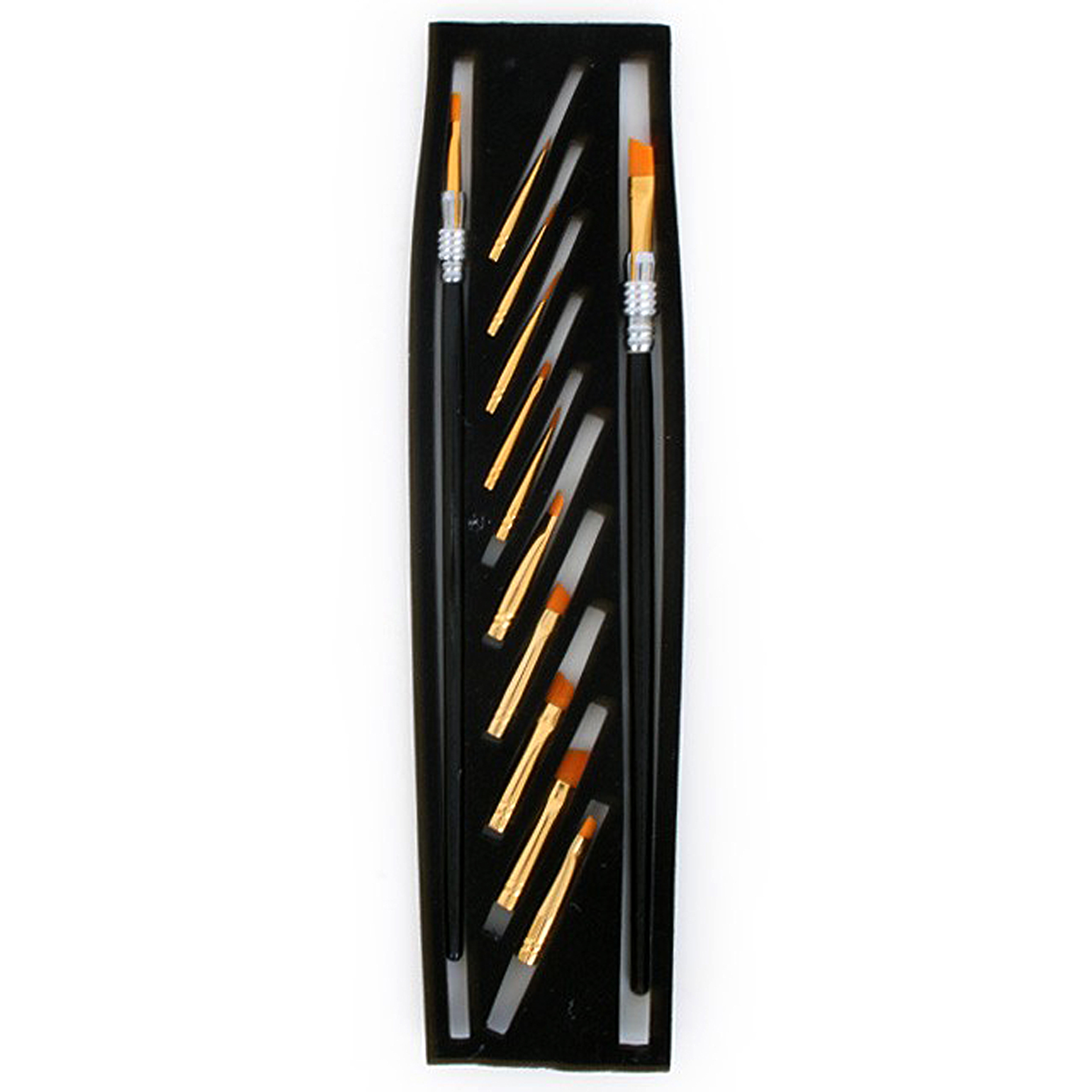 Caixa de Pinceis com Pontas Removiveis