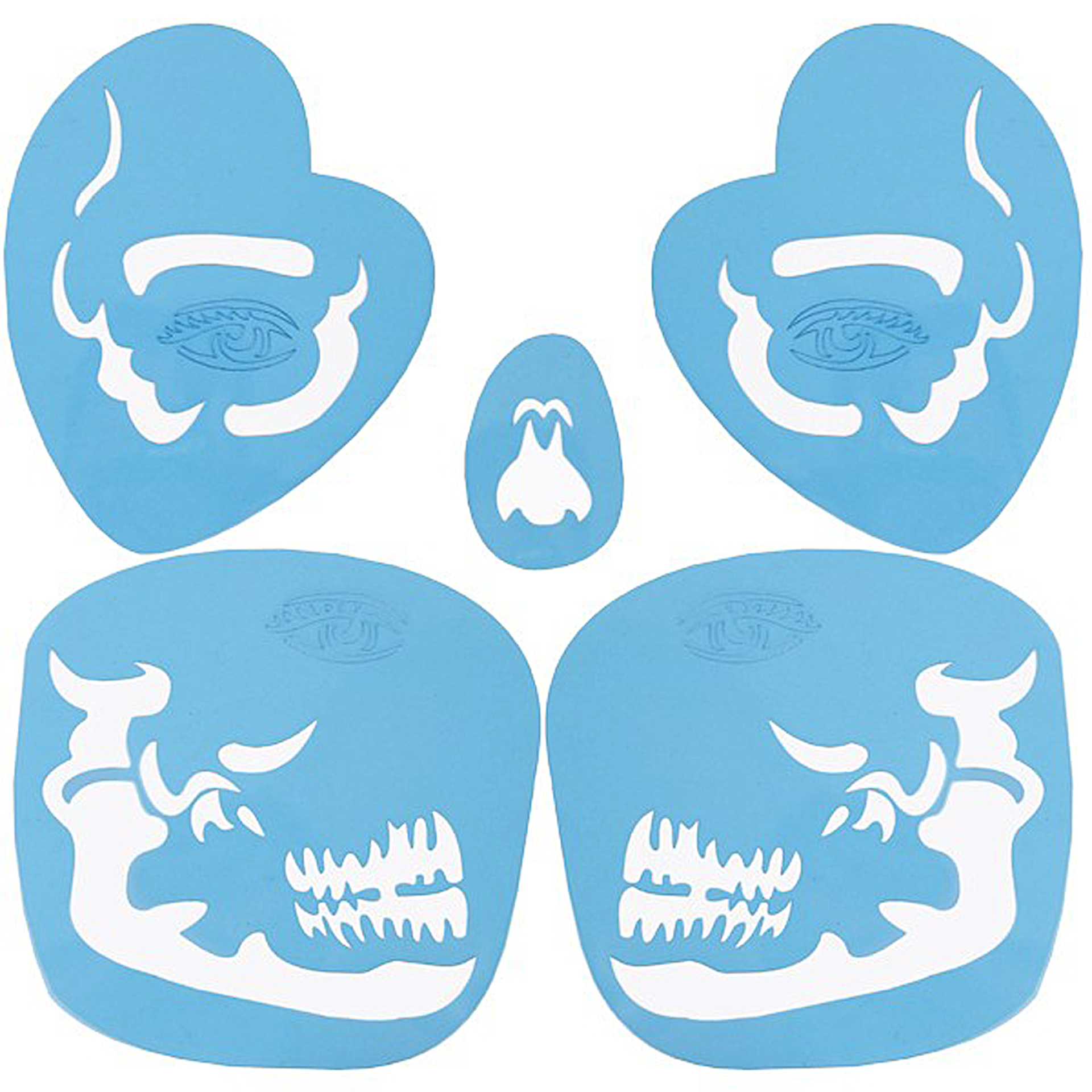 Stencil Caveira Esqueleto