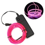 Fio Luminoso EL WIRE Rosa 6m