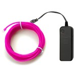 Fio Luminoso EL WIRE Roxo 6m