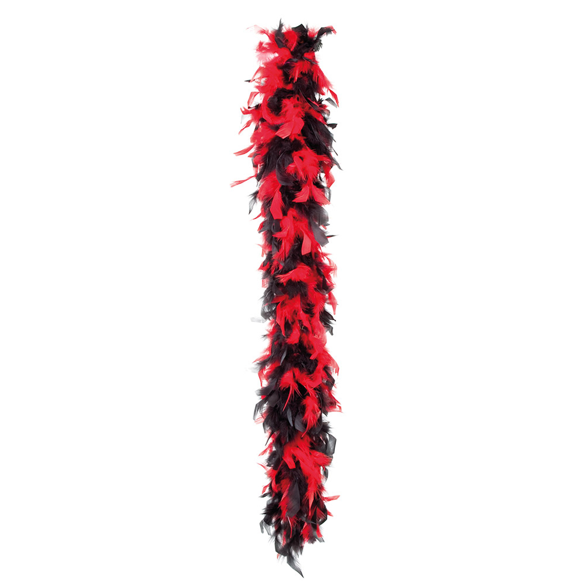 Plumas Vermelhas e Pretas | Boas