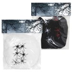 Decoração Halloween | Teia com Aranhas