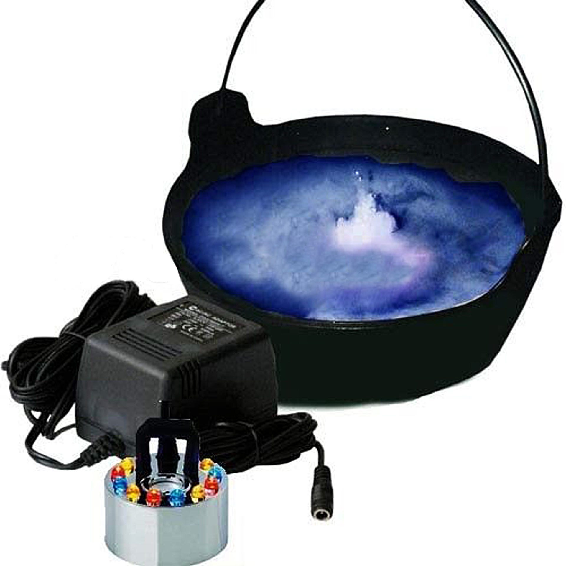 Maquina de Vapor e Luzes para Caldeirão