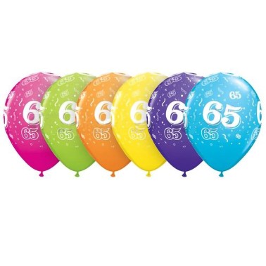 6 Bales Coloridos 65 Anos