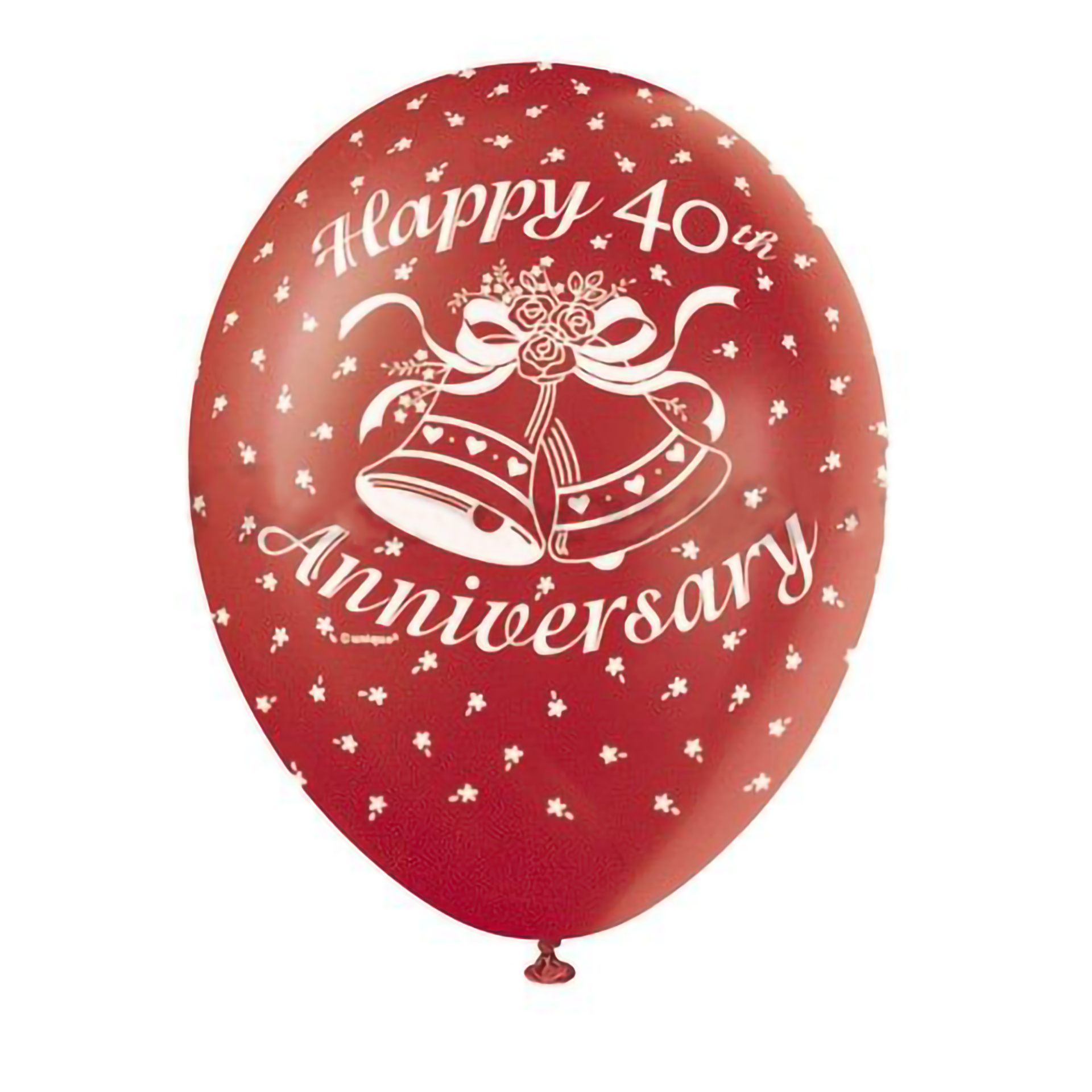 5 Balões Vermelhos 40th Anniversary