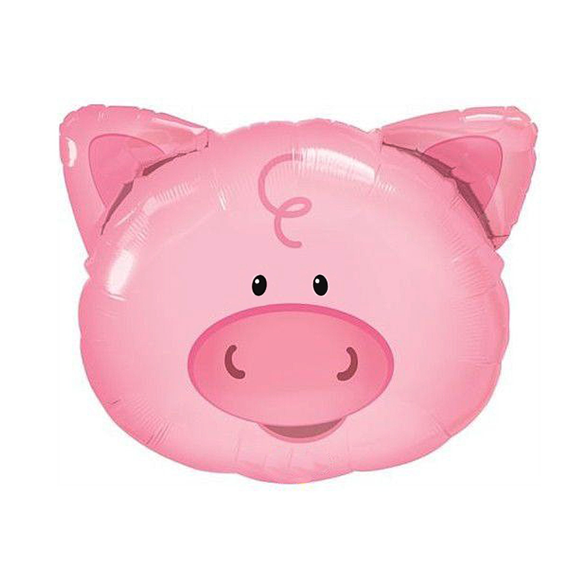 Balão Foil Porco Feliz