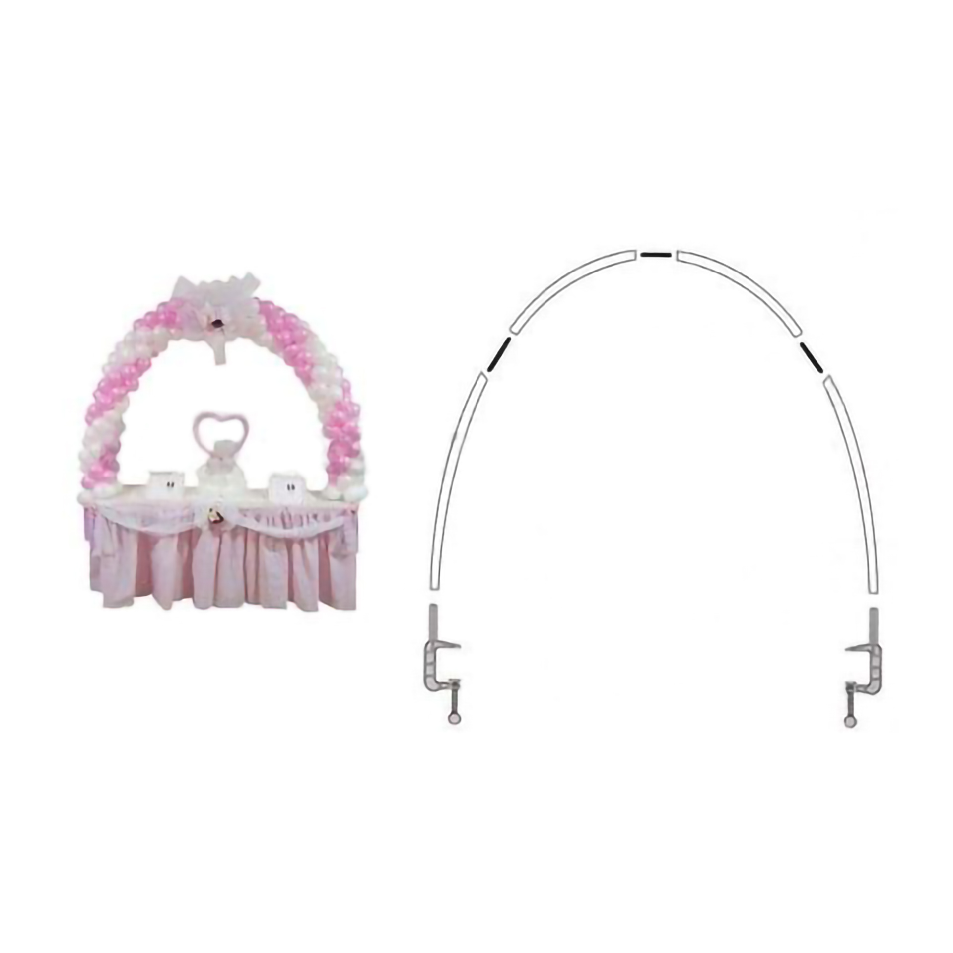 Kit Arco Balões para Mesas
