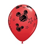 Bales Mickey Vermelho 6 unid