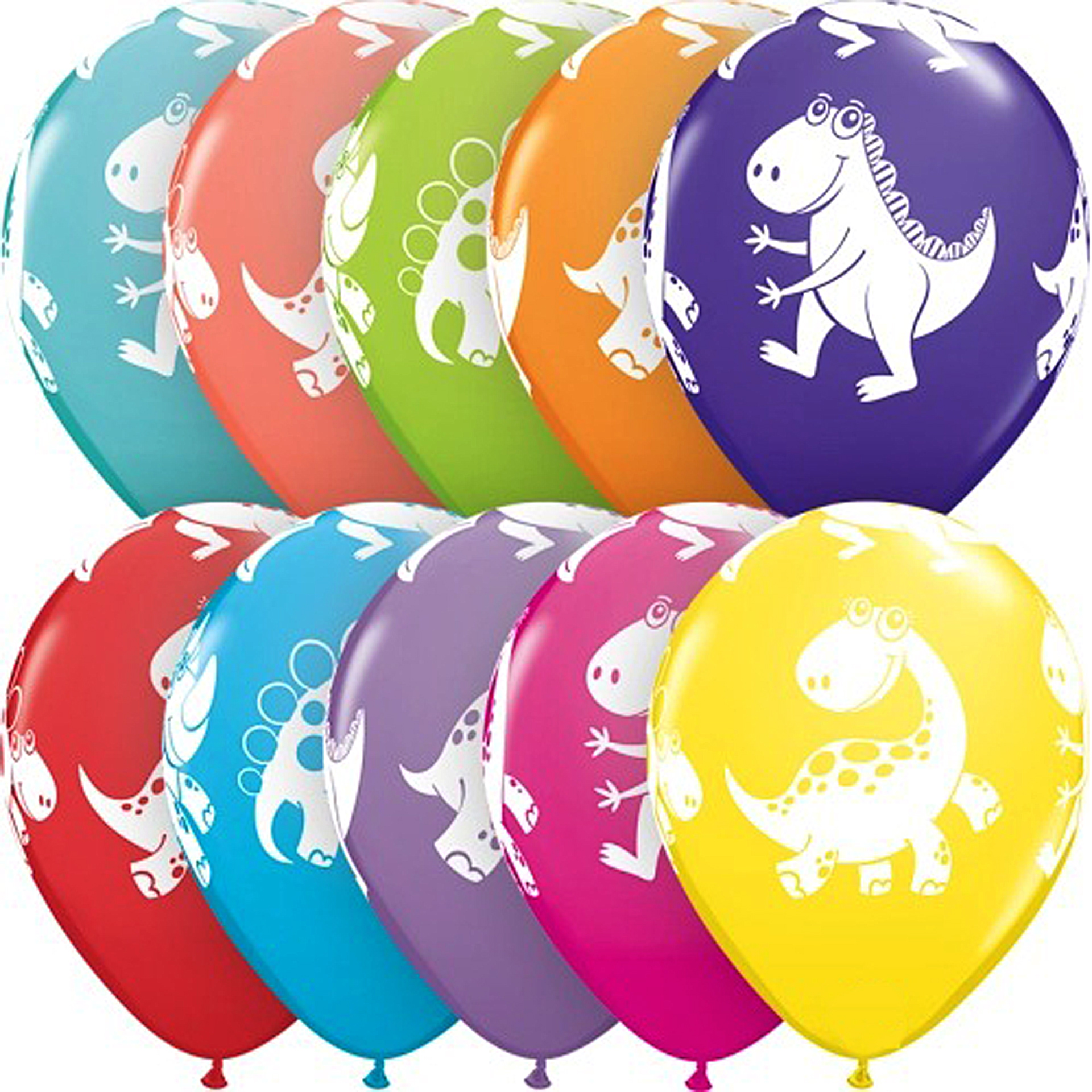 Balões Dinossauros 6 unid.