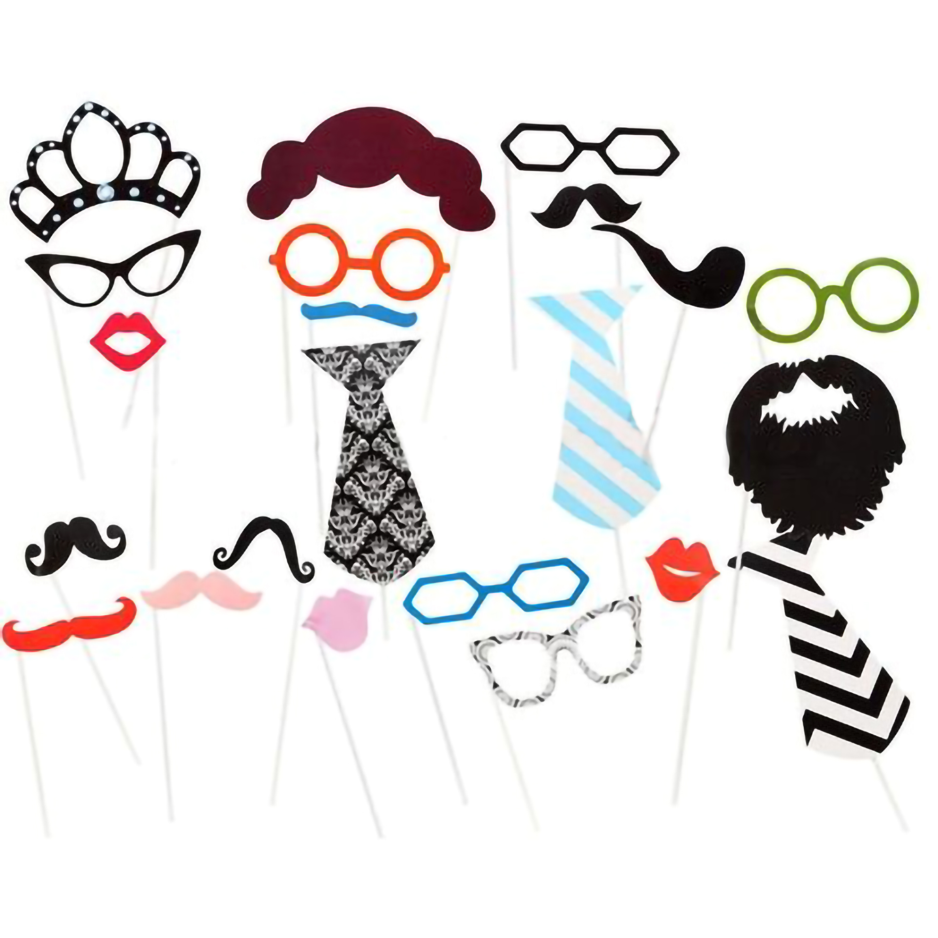 Acessórios Photo Booth 22 Unid Mix