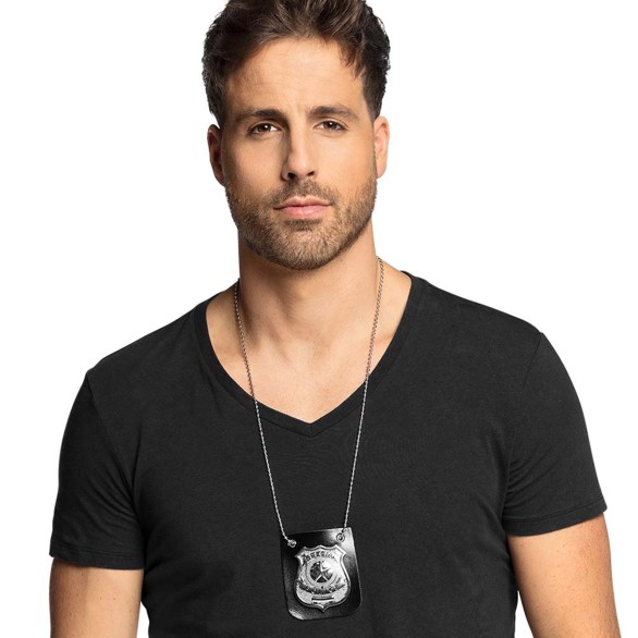 Colar Distintivo Special Police