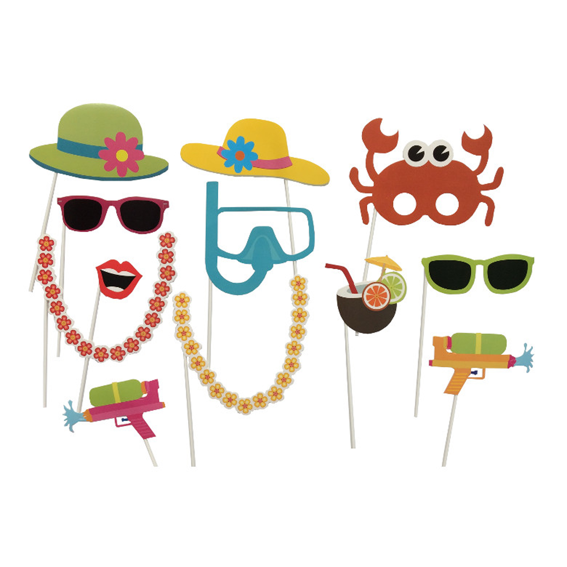 Acessórios PHOTOBOOTH Mix Praia