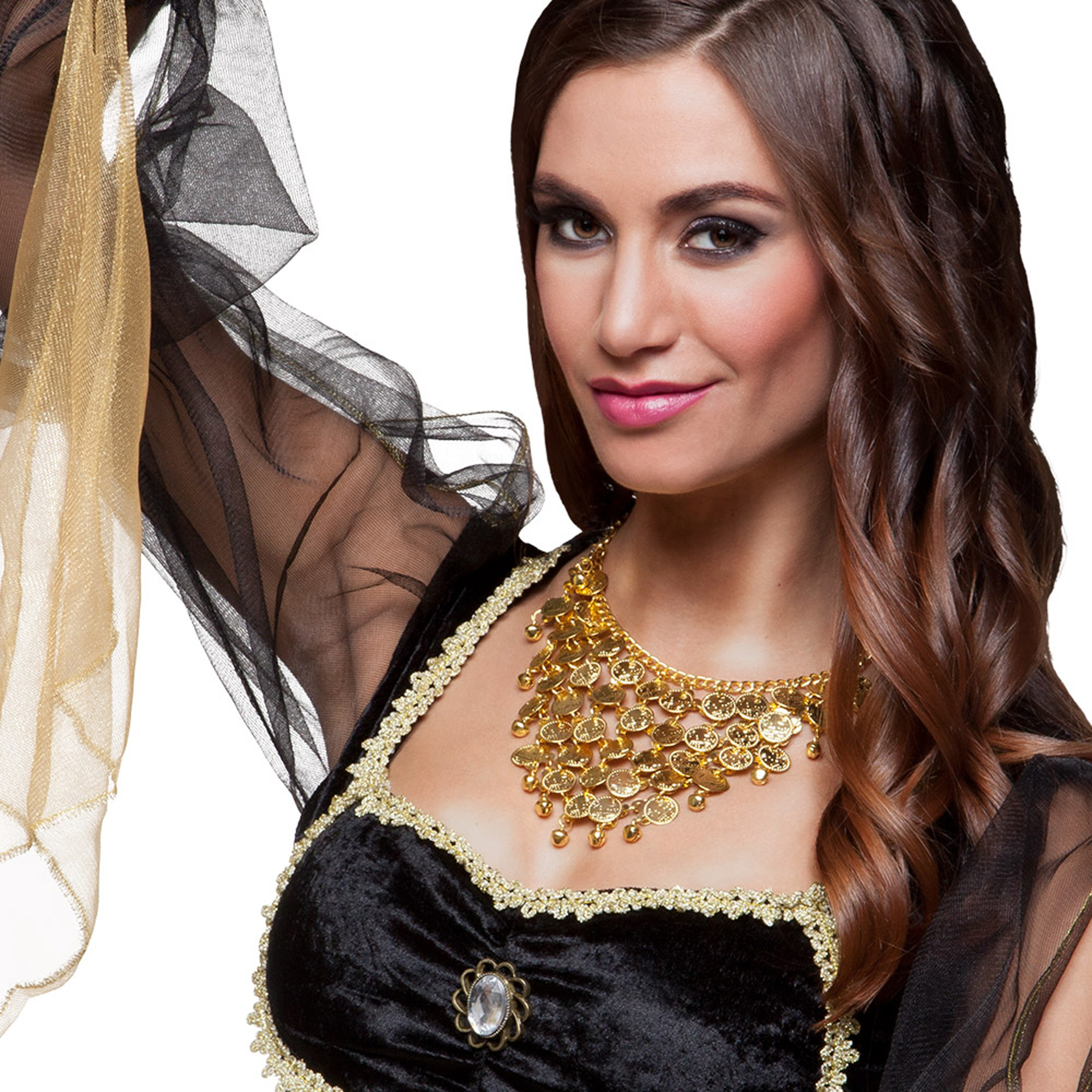 Colar Moedas Dança Ventre