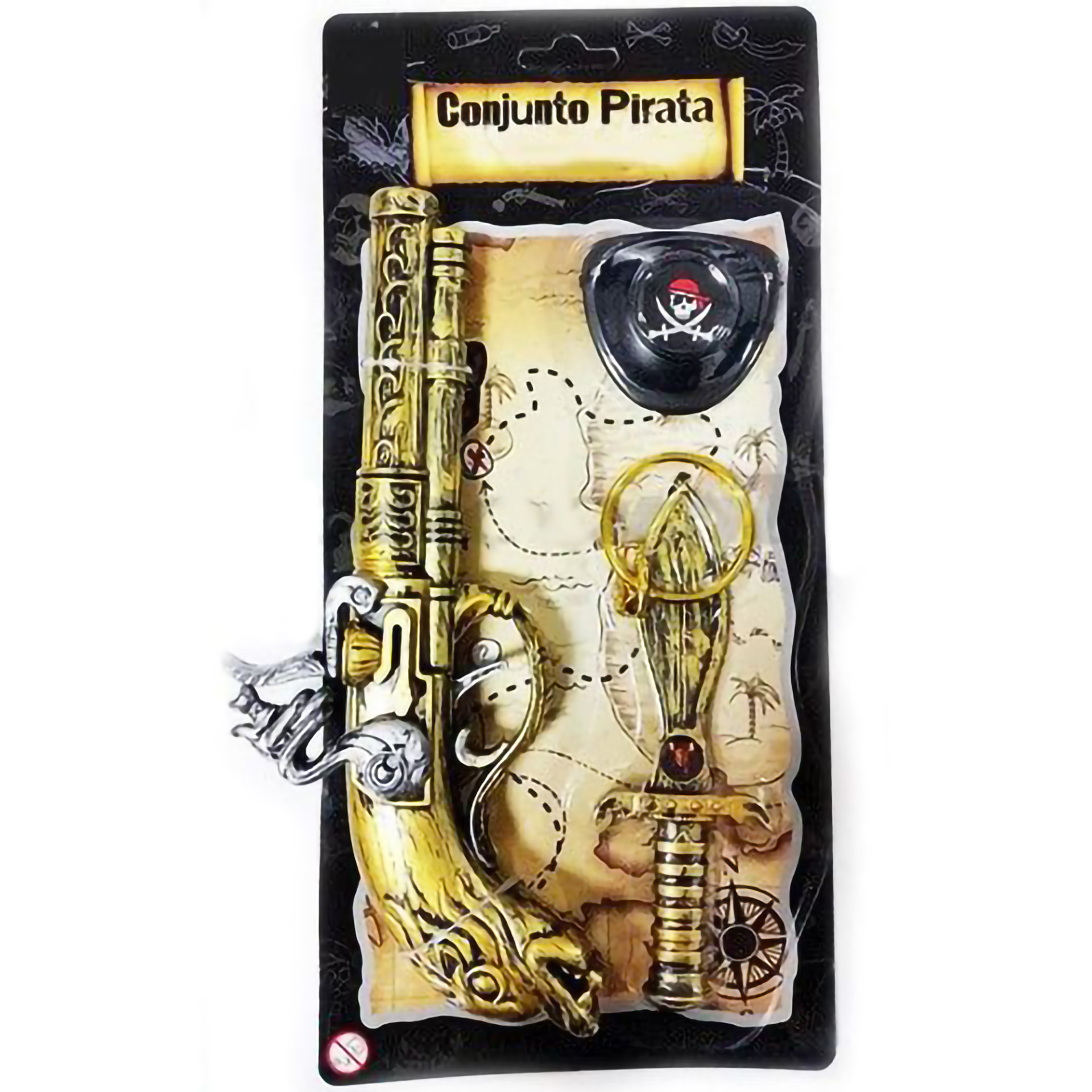 Conjunto Pistola Pirata Jack