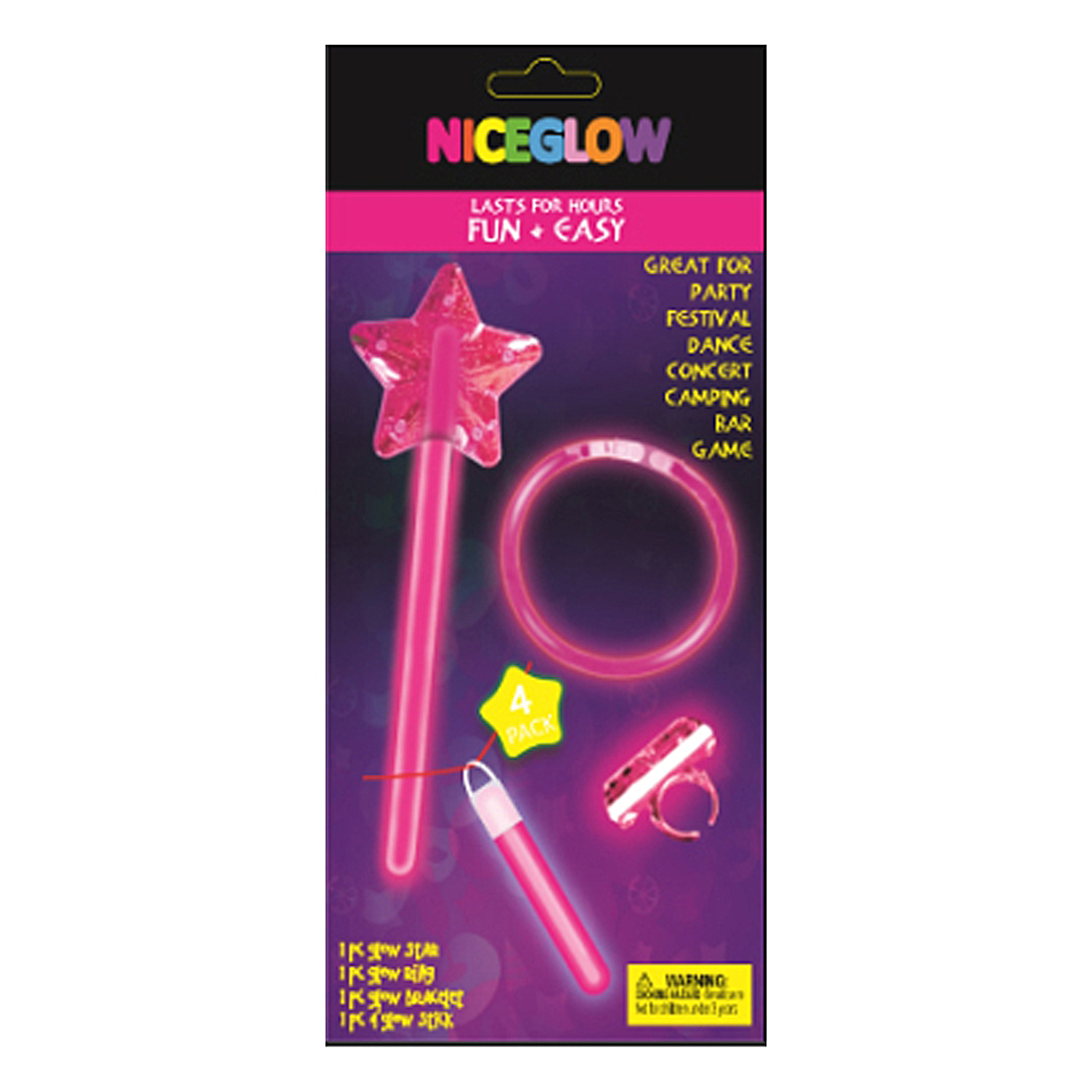 Kit Luminosos Festa Glow Menina