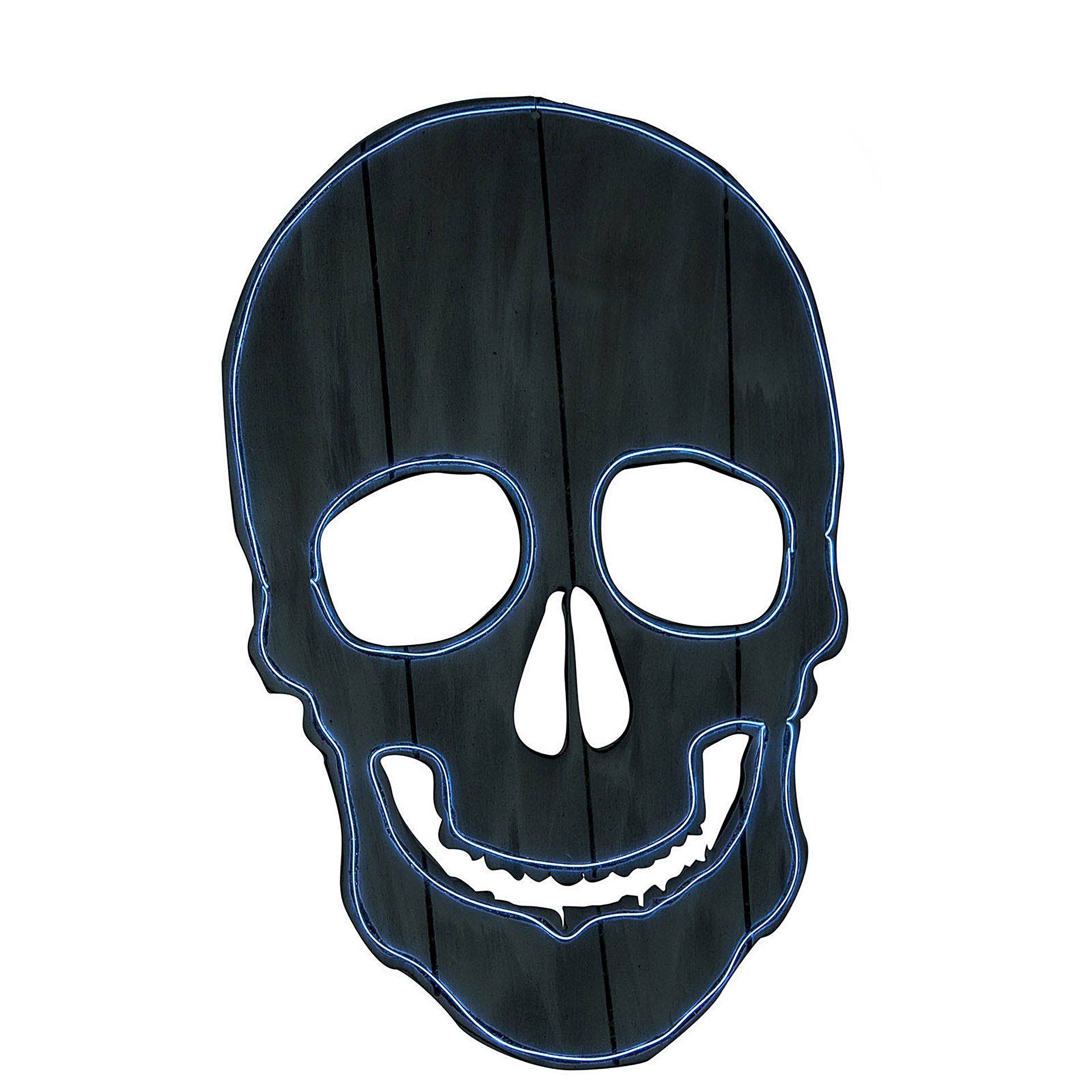 Decoração Parede Caveira Neon