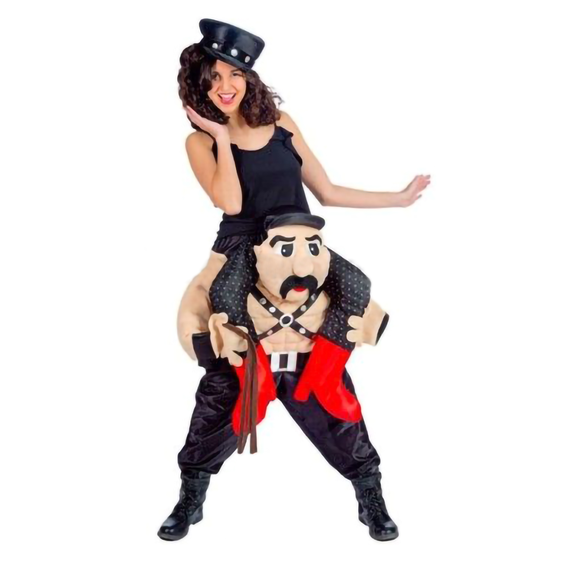 Fato Motard com Dama ás costas Ilusão