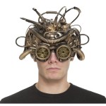 Capacete Steampunk Cyber