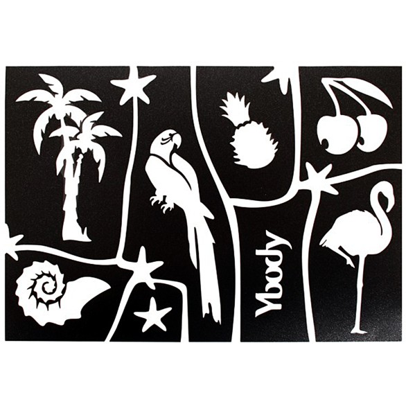 Stencil Tropical