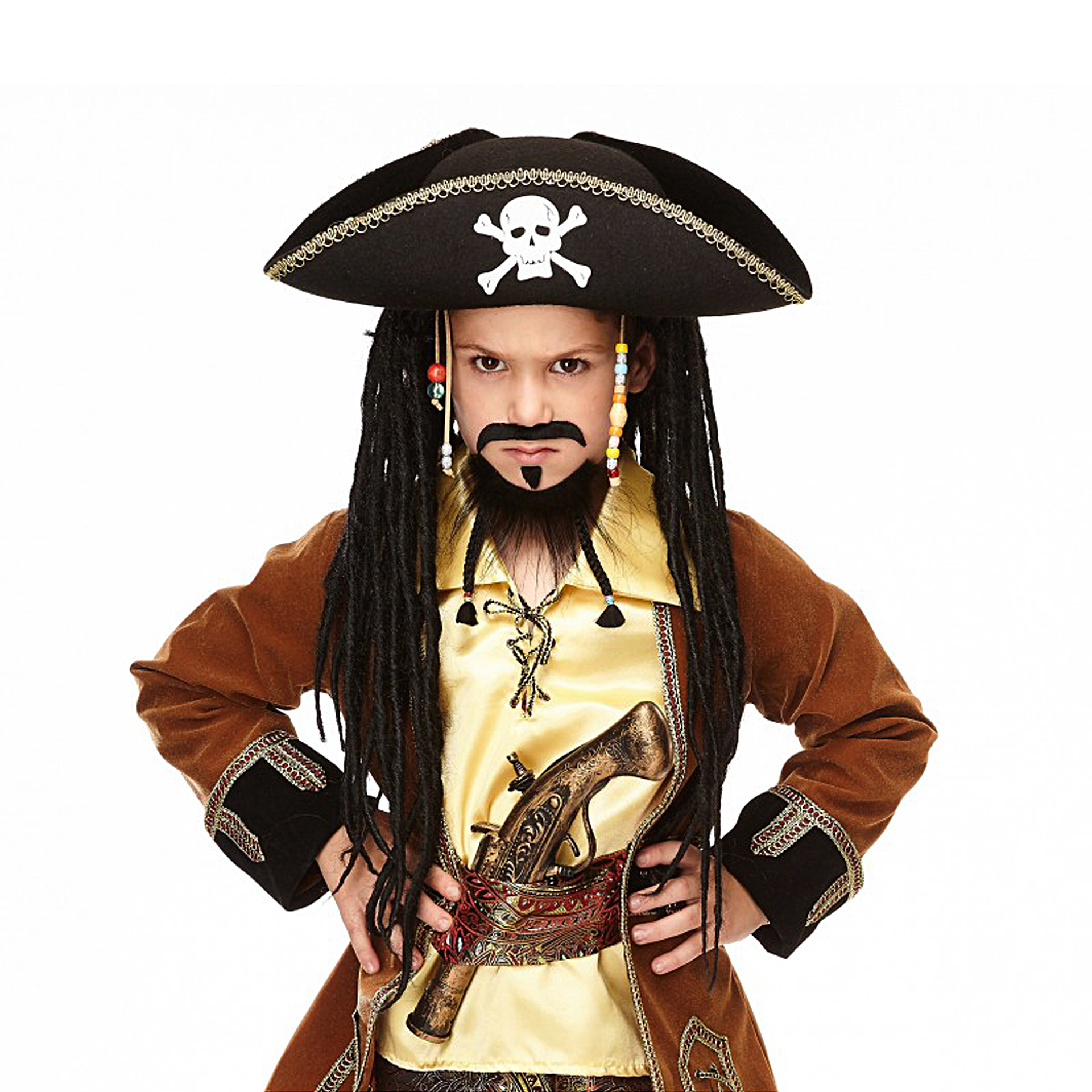 Barba e Bigode Pirata Criança