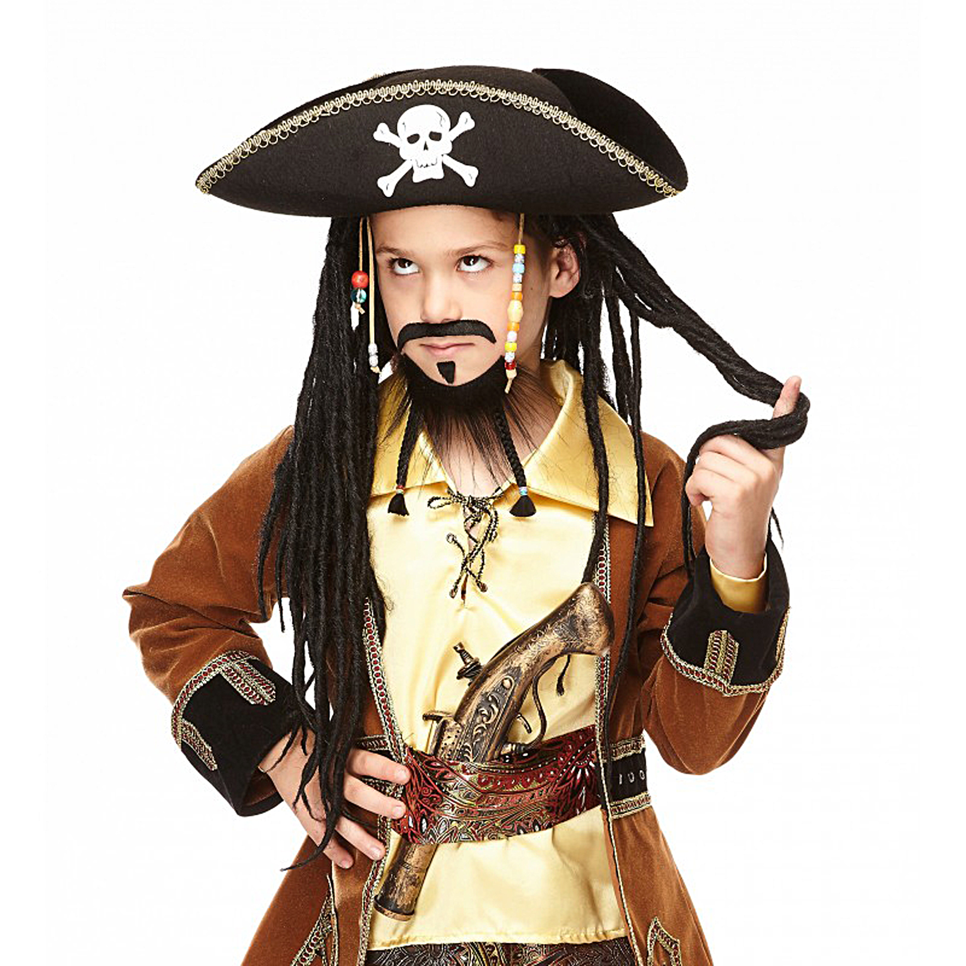 Barba e Bigode Pirata Criança