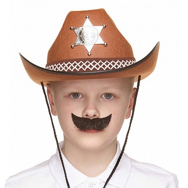 Bigode Clássico Preto Criança Bigode Clássico Preto Criança