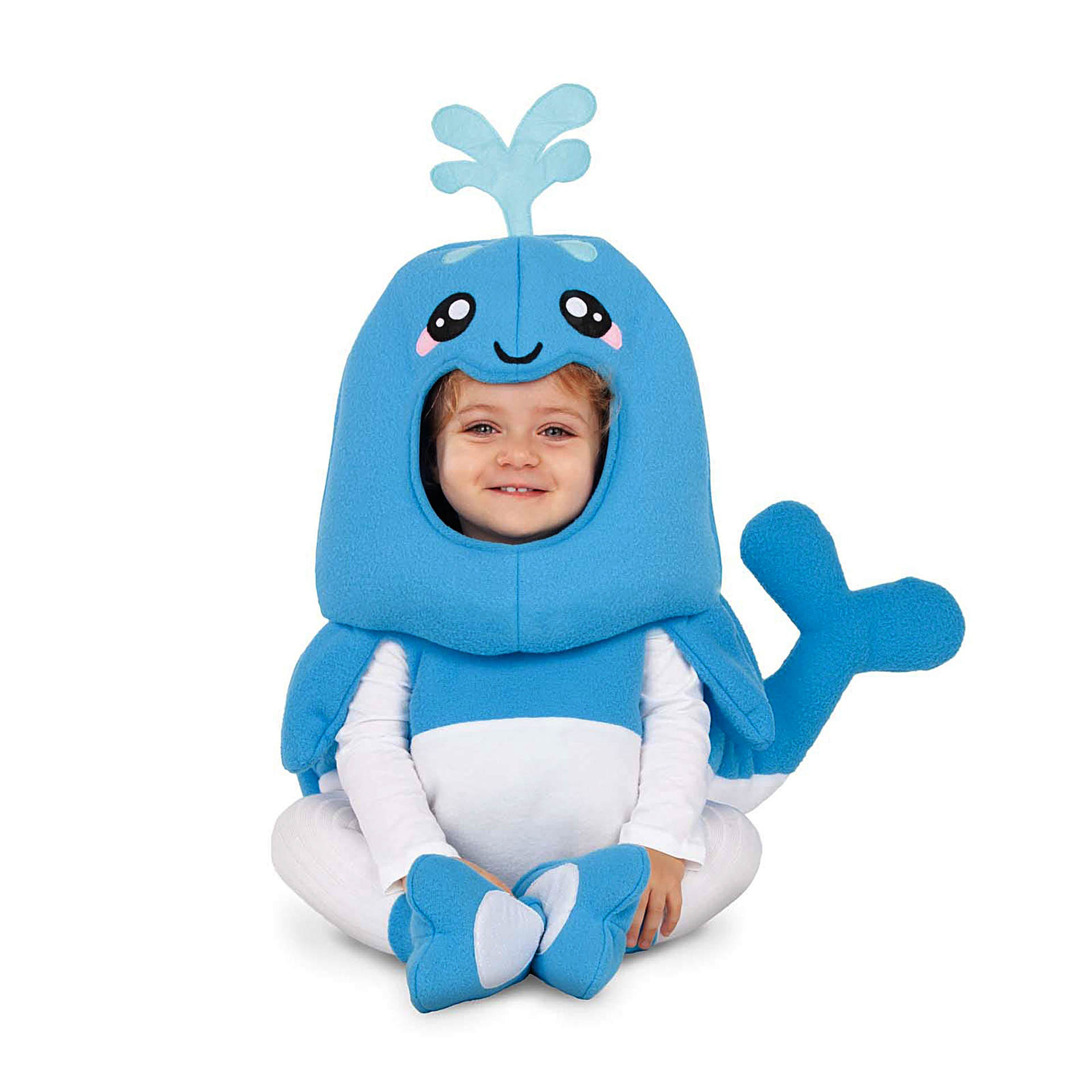 Fato Baleia Fofa Baby Bubble