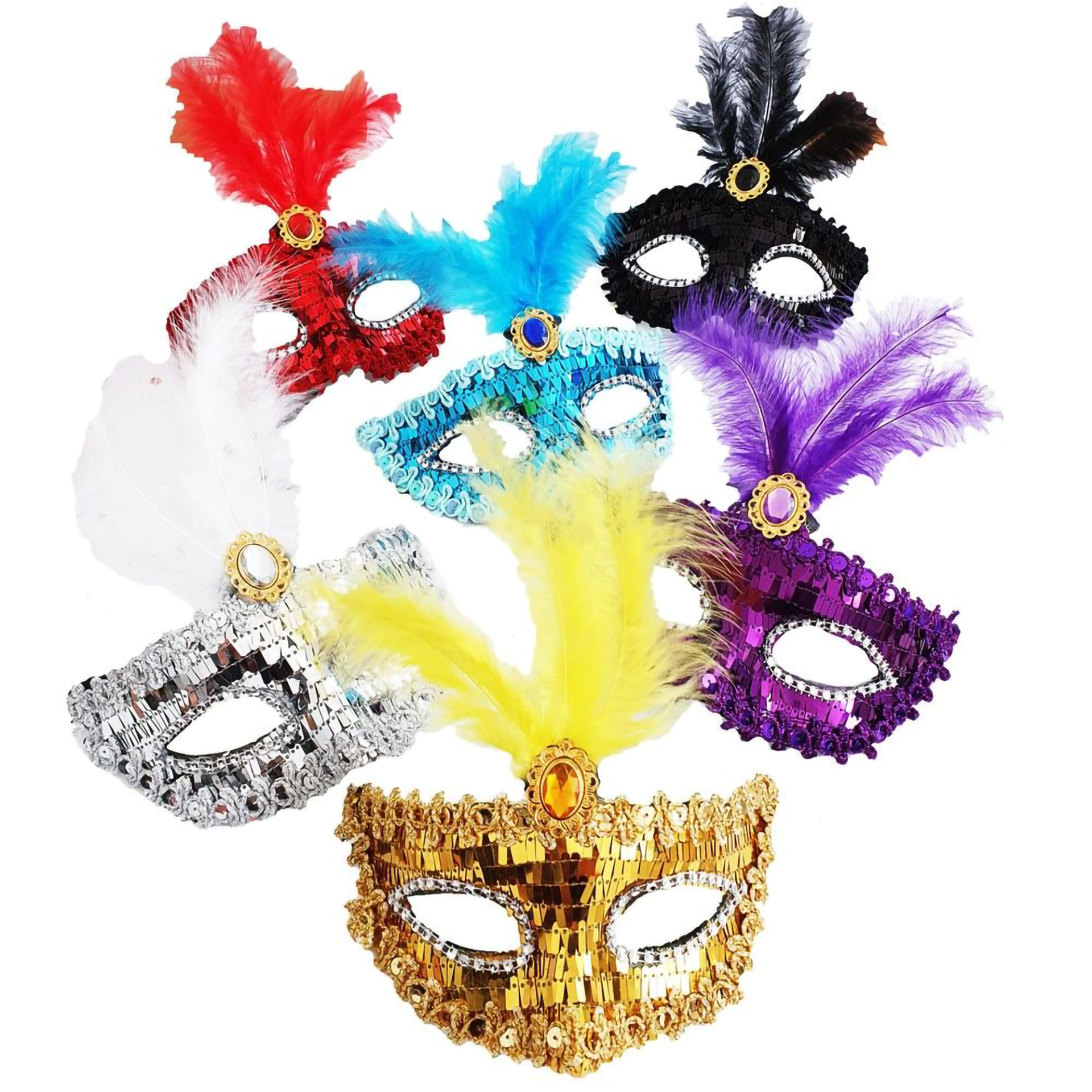 Máscara Veneziana La Traviatta