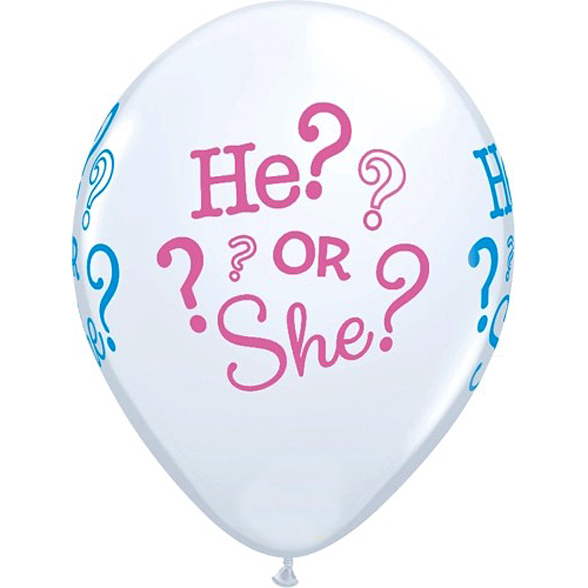 Balões He Or She 6unid