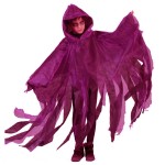 Fato Dementor Magenta Infantil