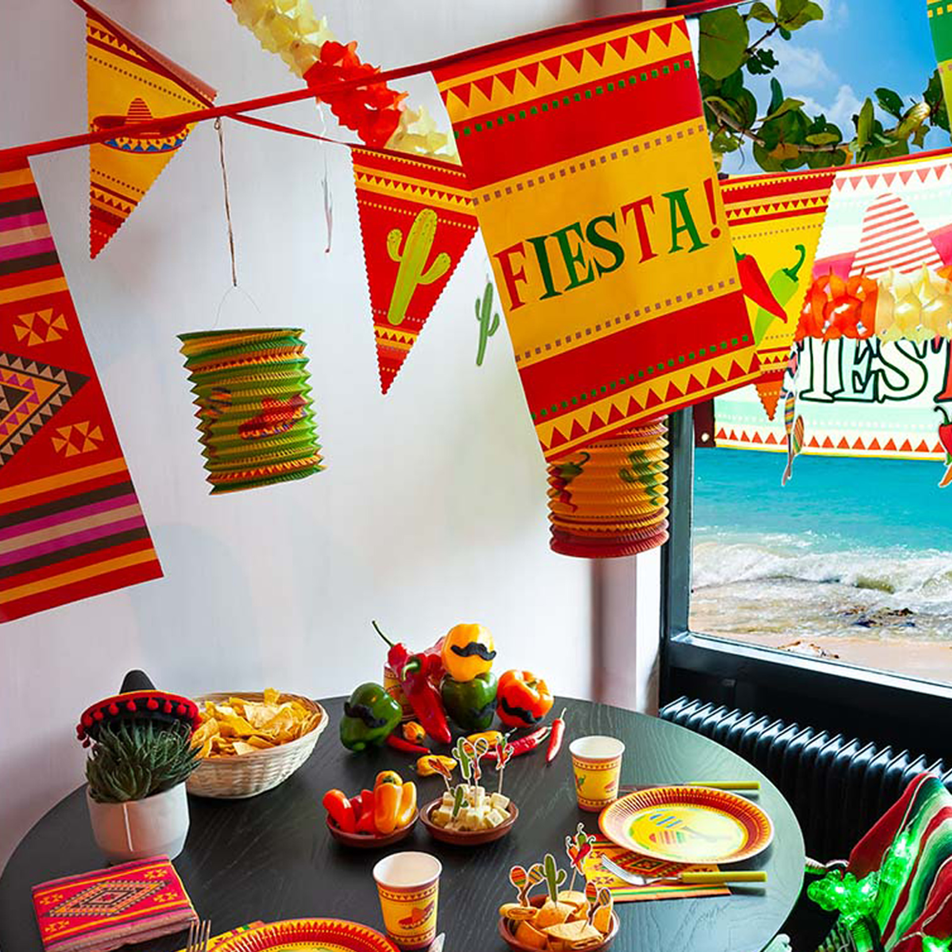 Bandeirolas FIESTA Mexico