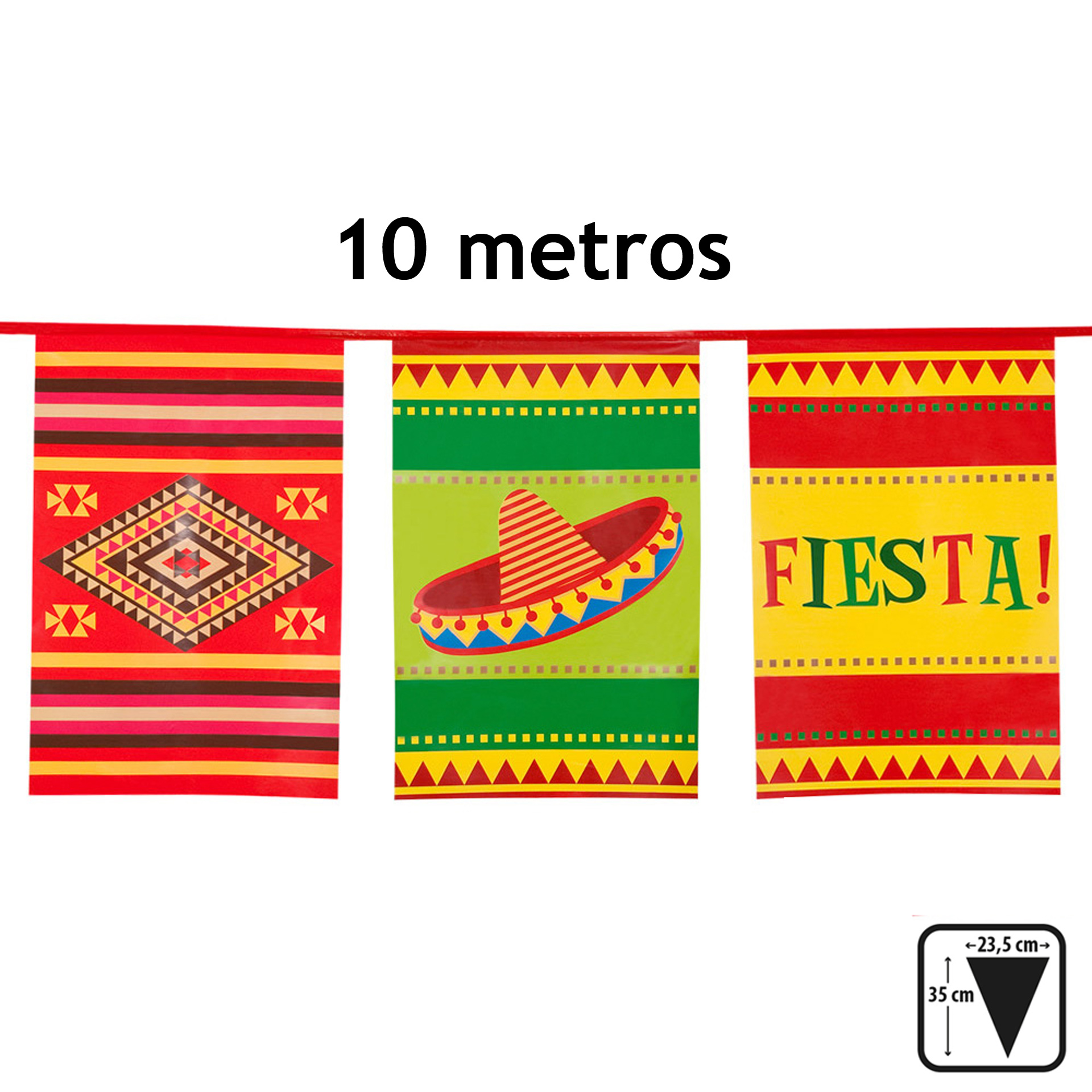 Bandeirolas FIESTA Mexico