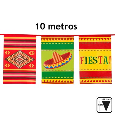 Bandeirolas FIESTA Mexico