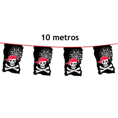 Bandeirolas Festa dos Piratas 10m