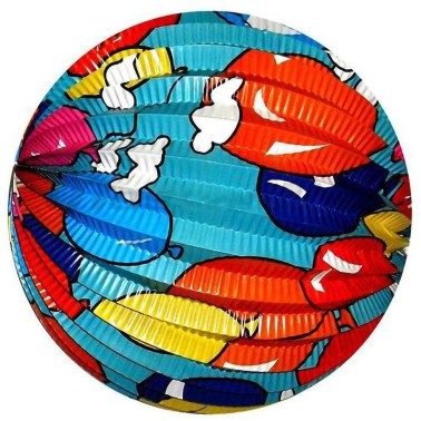 Balo de Papel Bales Coloridos