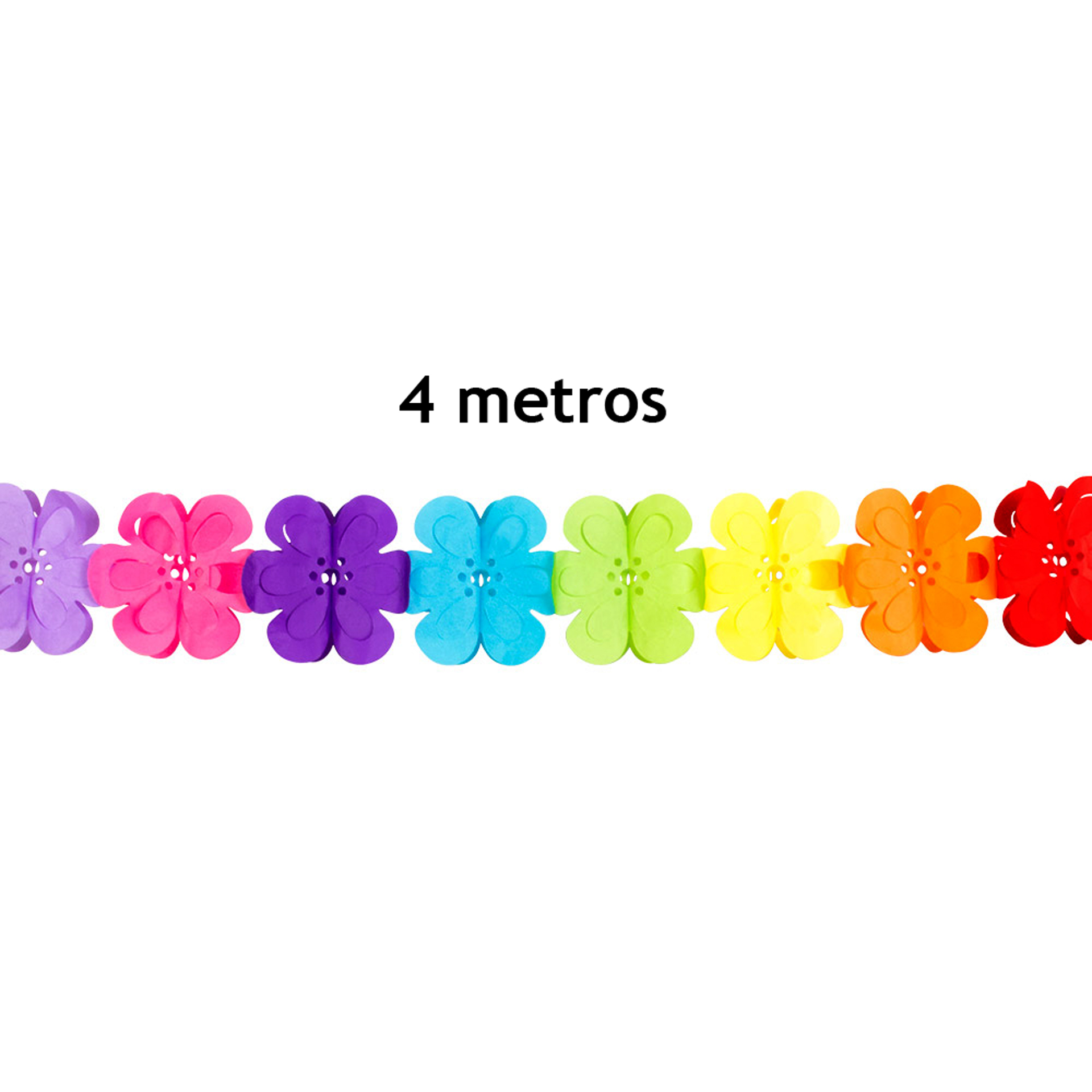 Harmónio Flores Coloridas 4m