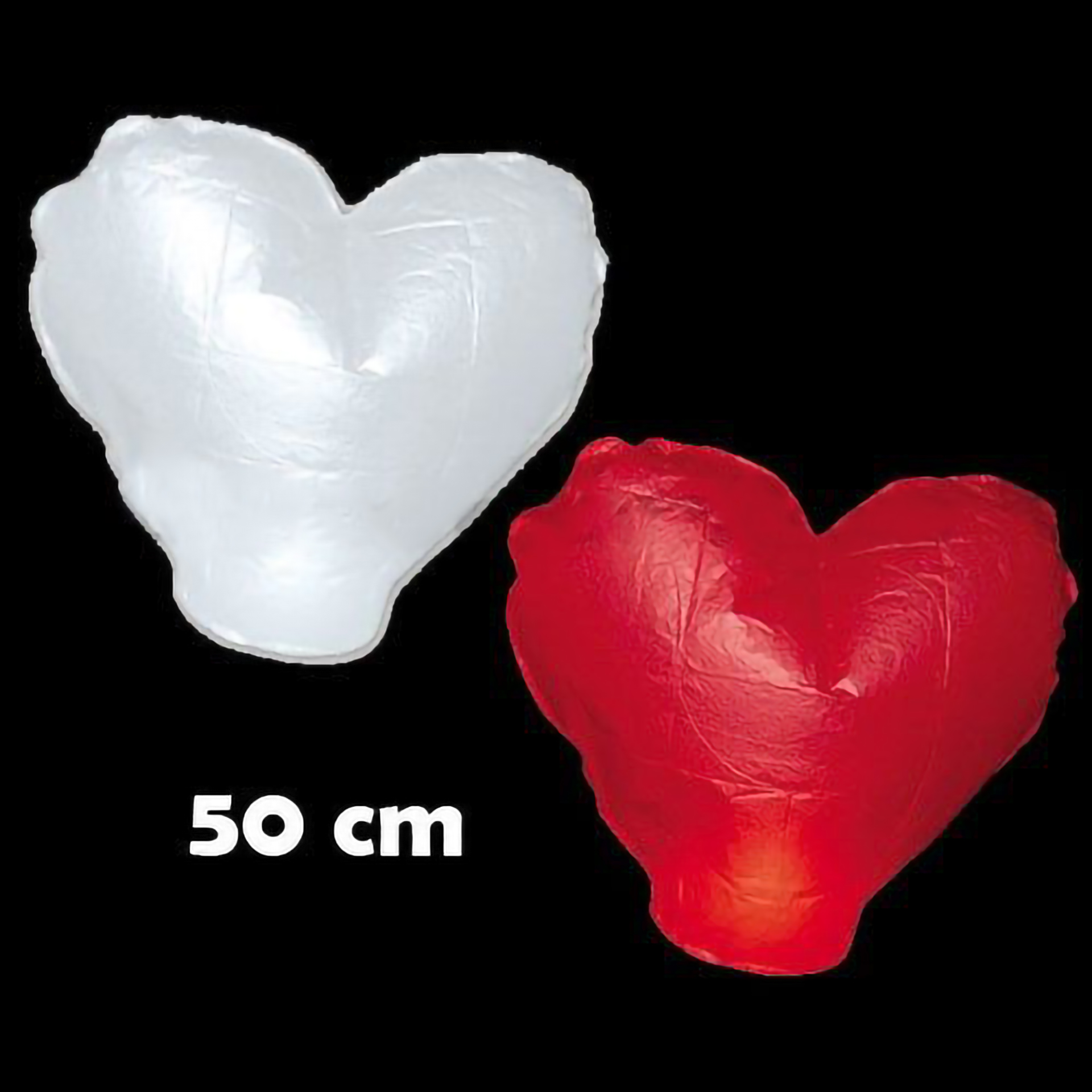 Lanterna de Ar Quente Coração Unid.